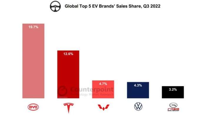 Tesla europe ev market *