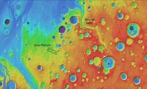 Mars landing sites exomars map nasa proposed elevation global mission opportunity rover location four esa showing favor scientists eight circles