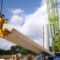 Worlds tallest wooden wind turbine