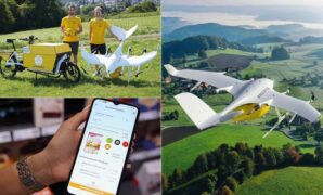 Drone startup wingcopter grocery delivery germany