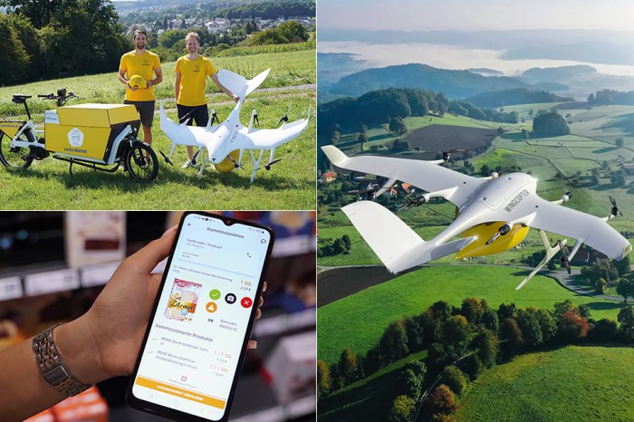 Drone startup wingcopter grocery delivery germany