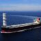 Cargo ship windwings sail