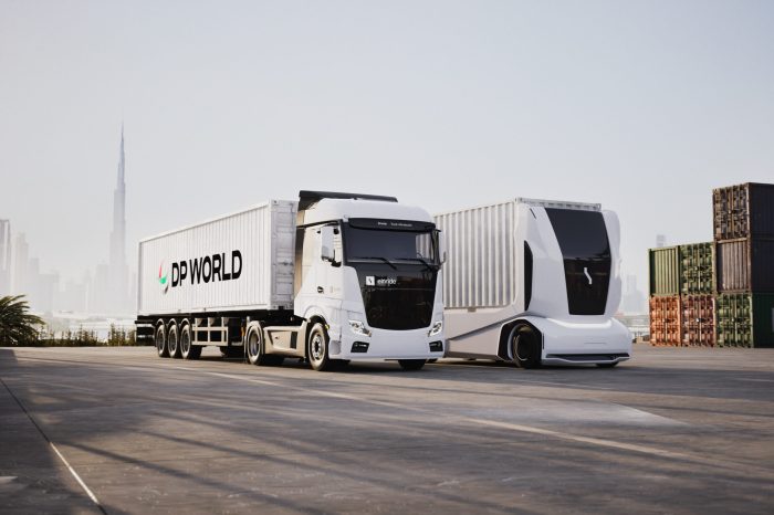 Einride starts building worlds largest autonomous trucking network in dubai