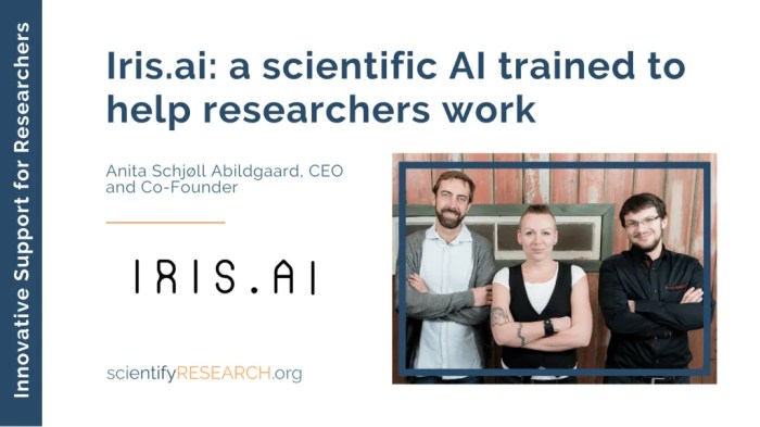 Iris reducing ai hallucinations in scientific research