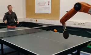 Google deepmind human level table tennis robot