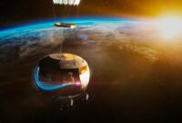 Halo space balloon test flight saudi arabia