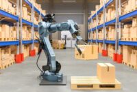 Race power europe warehouse robots
