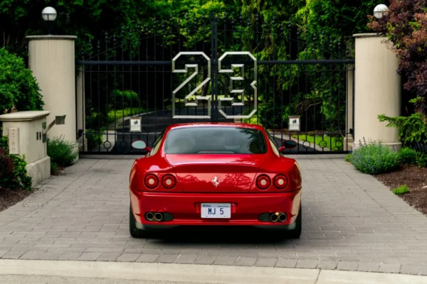The Resurfacing of Michael Jordan’s Ferrari 550 Maranello Marks a Milestone in Sports Memorabilia History